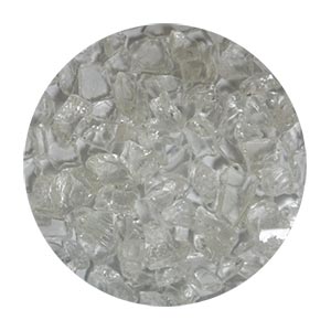 Clear Glass Aggregate Size 2