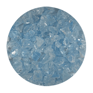Light Blue Glass Size #2