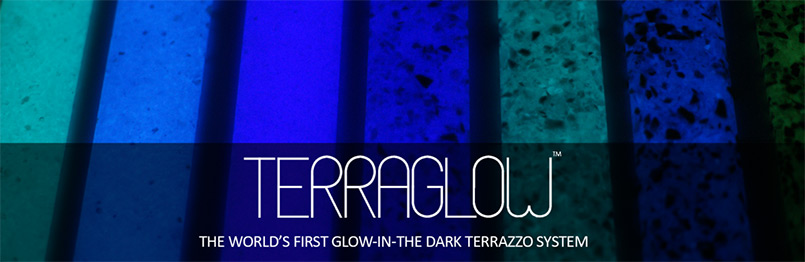 TERRAGLOW: World's First Glow-in-the-dark terrazzo system