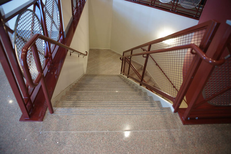 Terrazzo Winder Stairs