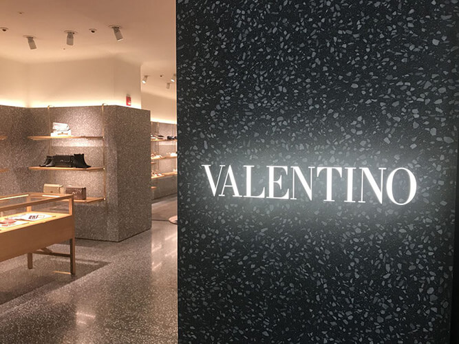 Valentino Retail Store
