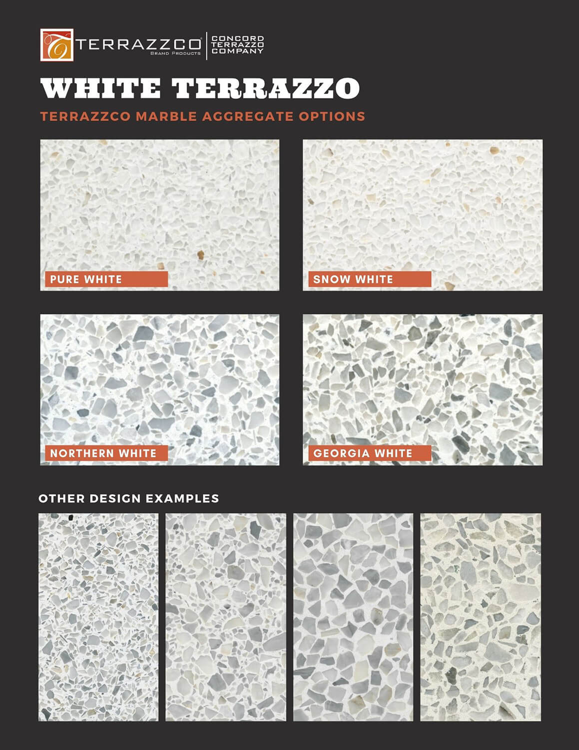 TERRAZZCO White Terrazzo Marble Chips