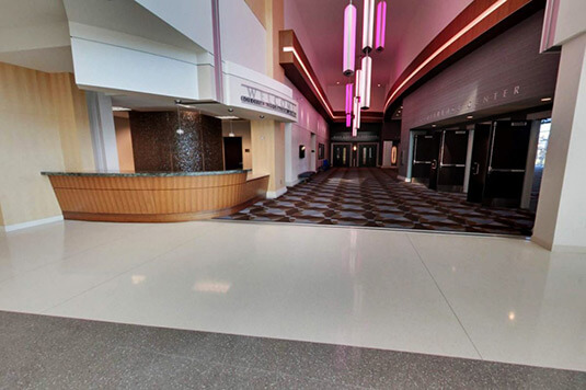 Event Center Terrazzo Floors