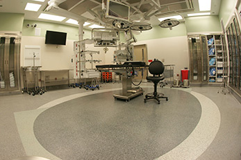 Atrium Health Levine Cancer Institute Antimicrobial Terrazzo Flooring