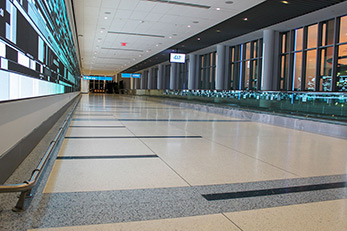 Charlotte Douglas International Airport Terrazzo Flooring