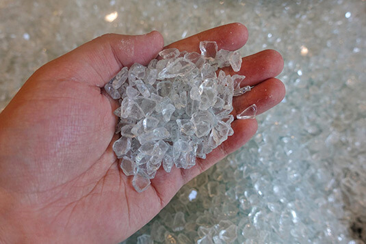 Crushed Glass Chips