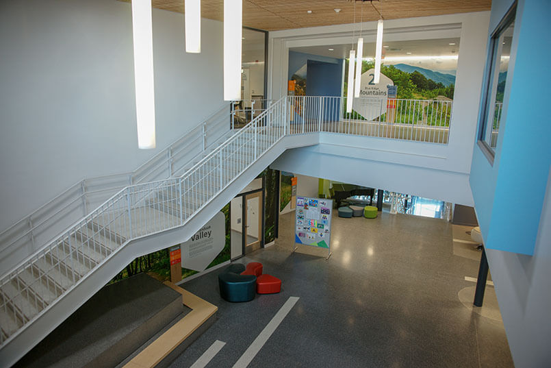 School Lobby Using Terrazzo