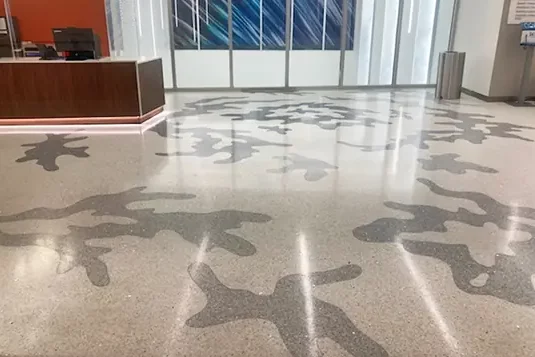 Jackson Health Systems Artistic Terrazzo Floor