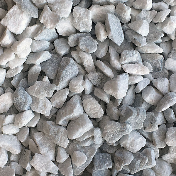 Northern White Marble Aggregate - TERRAZZCO