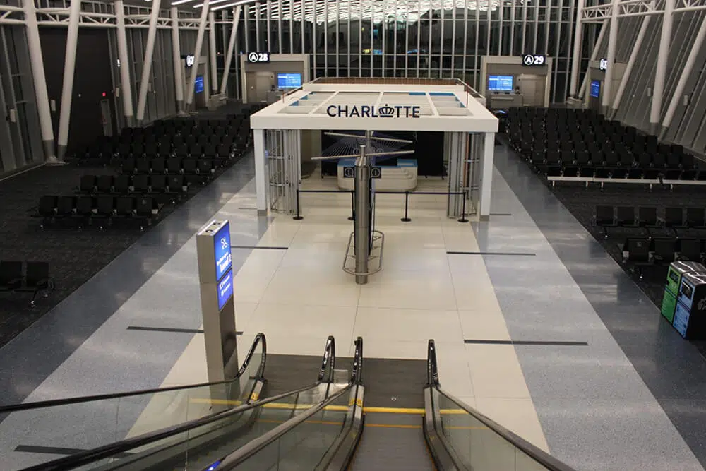 Charlotte Douglas International Airport - Terrazzo Floors