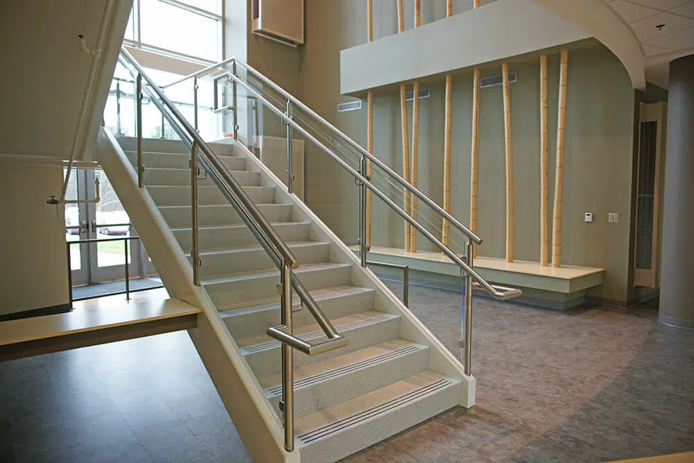 Fayetteville State University Nursing - Terrazzo Stairs