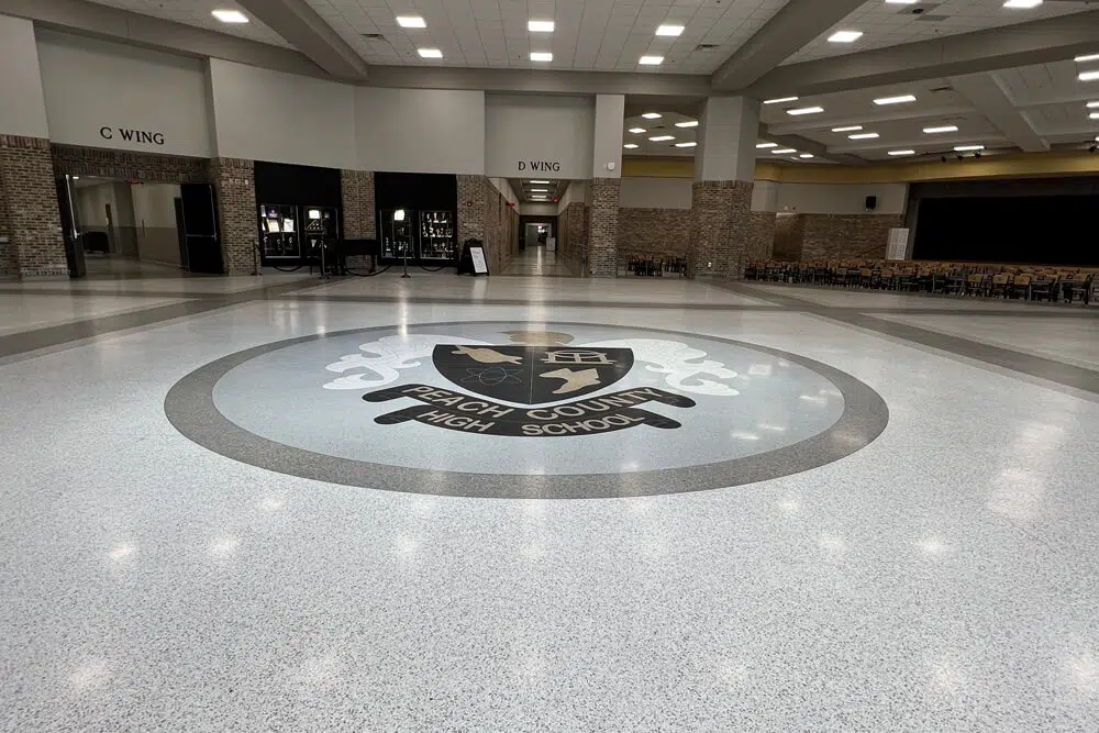 Peach County High School - Terrazzo Floor
