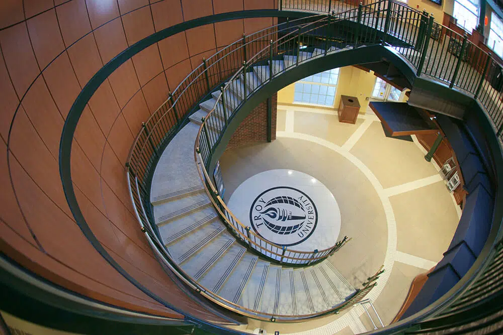 Troy University Dining Facility - Terrazzo Stair