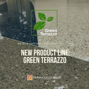 Eco friendly flooring solution - Green Terrazzo