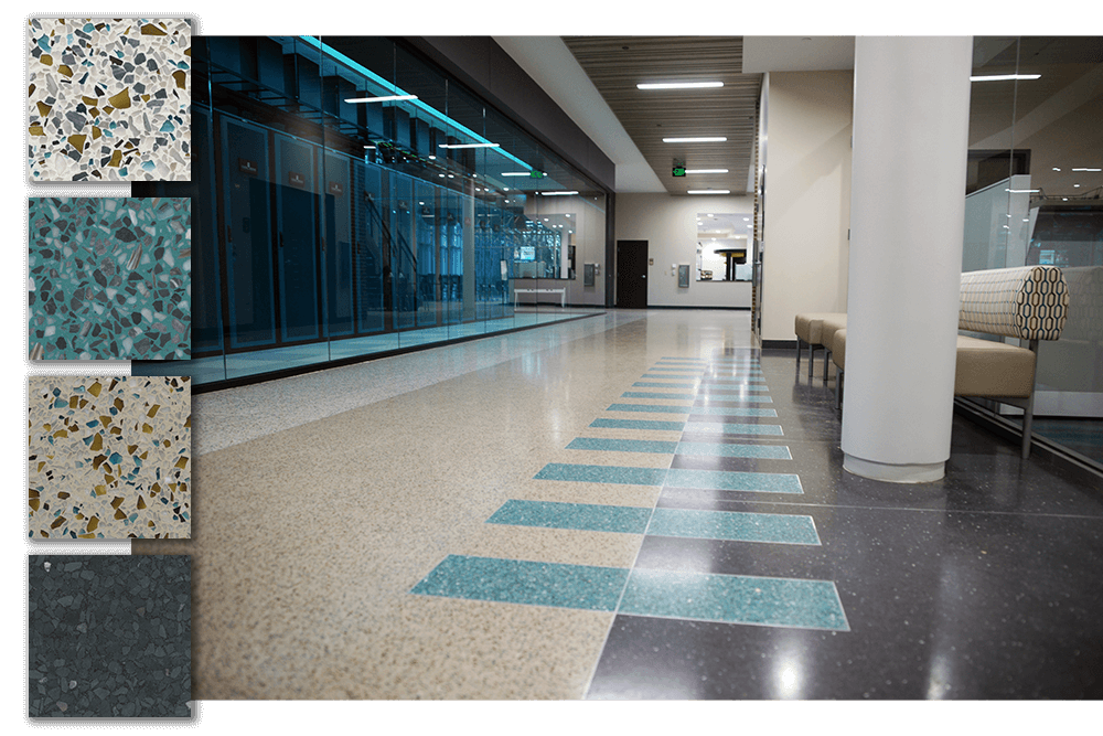 Color Matching Terrazzo