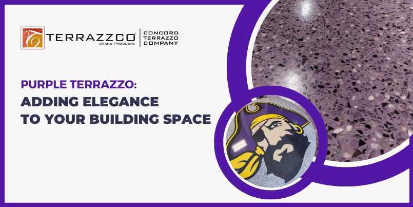 Purple Terrazzo: Adding Elegance to Your Building Space
